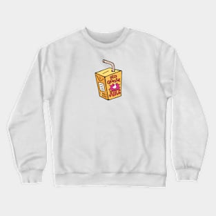 Silly Goose Juice Retro Yellow Crewneck Sweatshirt